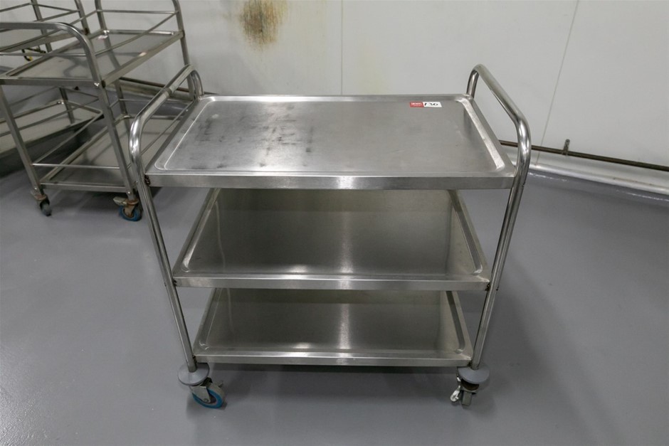 3 Tier Serving Trolley