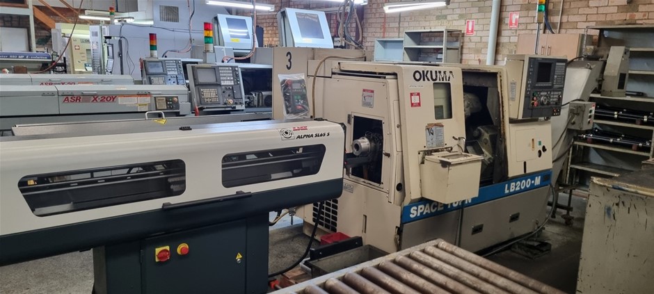 CNC Okuma Lathe LB200M