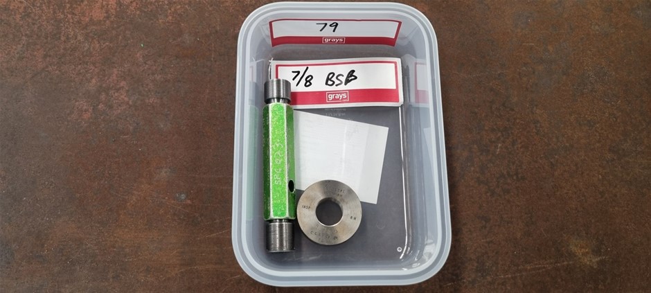 Thread Gauge 7/8 x 26 BSB