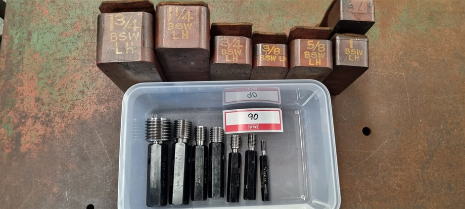 Thread Gauges Left Hand BSW
