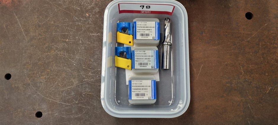 Iscar 13 mm Series Drill DCN and Inserts