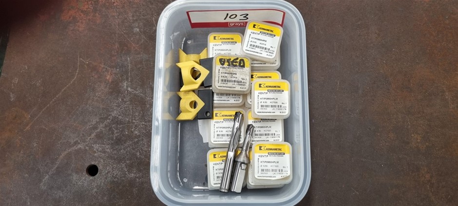 Kennametal Ktip 9.5mm Drills and Inserts