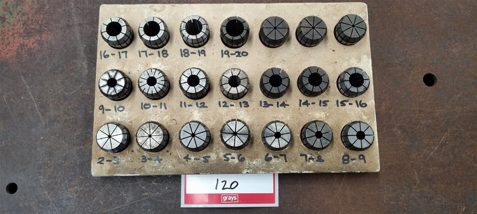 ER 32 Collets Estimate 21 Collets