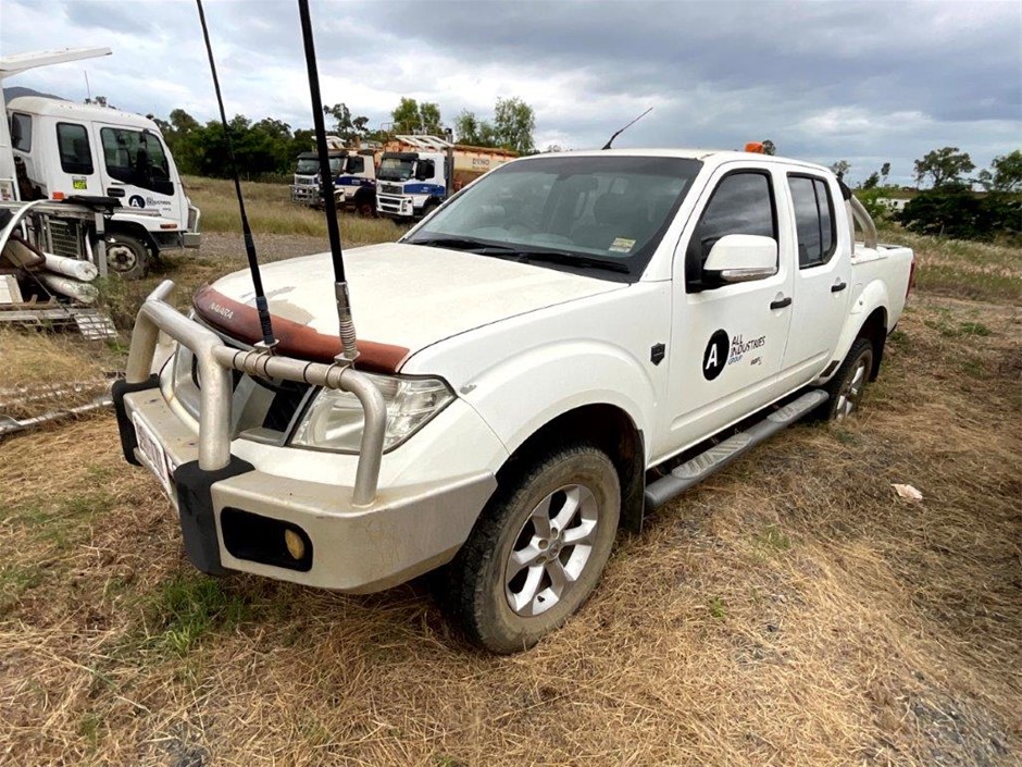 2012 Nissan Navara D40 4WD Automatic Dual Cab Ute