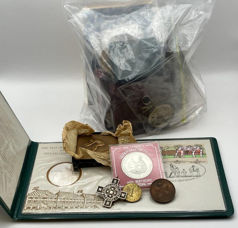 Approx 60 x Asstd World Commemorative/Sporting Medals & Badges c.1900s