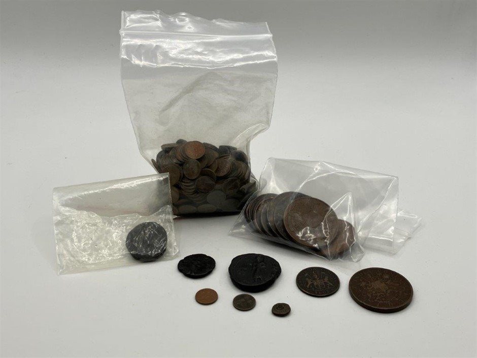 Approx 388 x Asstd Indian, Princely States & East India Coins c. 1800s