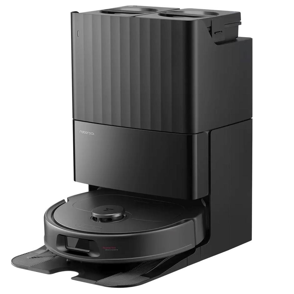 ROBOROCK Qrevo L Robotic Vacuum Cleaner, Model RR-QRL52-03-BLK, Black. NB: