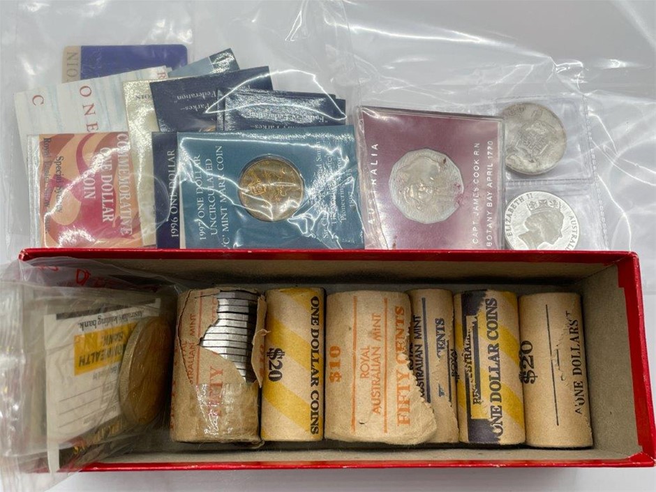 Approx. 37 x AU Asstd Commemorative/ Proof/ Uncirculated Coins