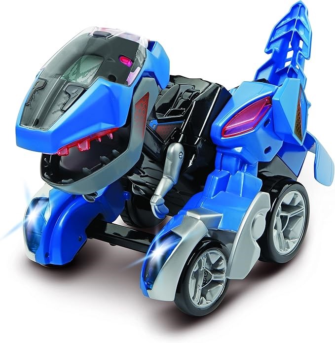 VTECH Switch & Go Dinos Dash The T-Rex, Blue, 195503. NB: Minor Use.