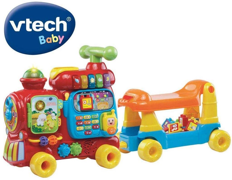 VTECH Baby 181903 Push & Ride Alphabet Train. Colour: Multicolour. NB: Not