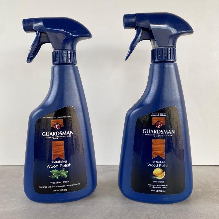 2x Guardsman Revitalising Wood Polish Sprays 473ml - RRP$59.80