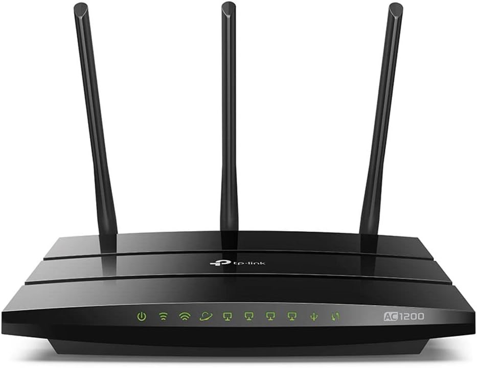 TP-LINK AC1200 Wireless Wi-Fi Gigabit Router (Archer C1200).