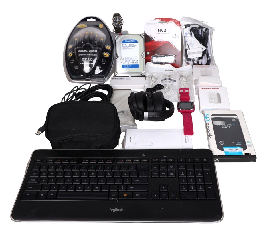 20 x Assorted Electronics and Accessories, INCL: SAMSUNG, LOGITECH, KOGAN.