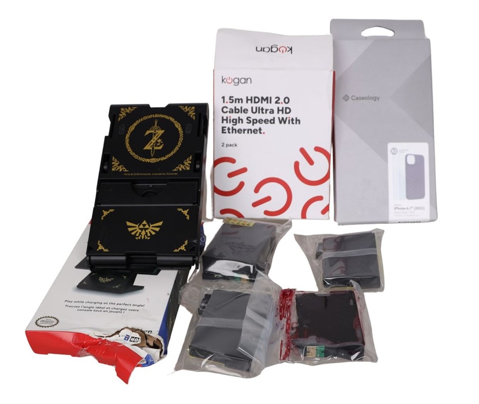 20 x Assorted Electronics and Accessories, INCL: NINTENDO, HP, LGITECH. NB: