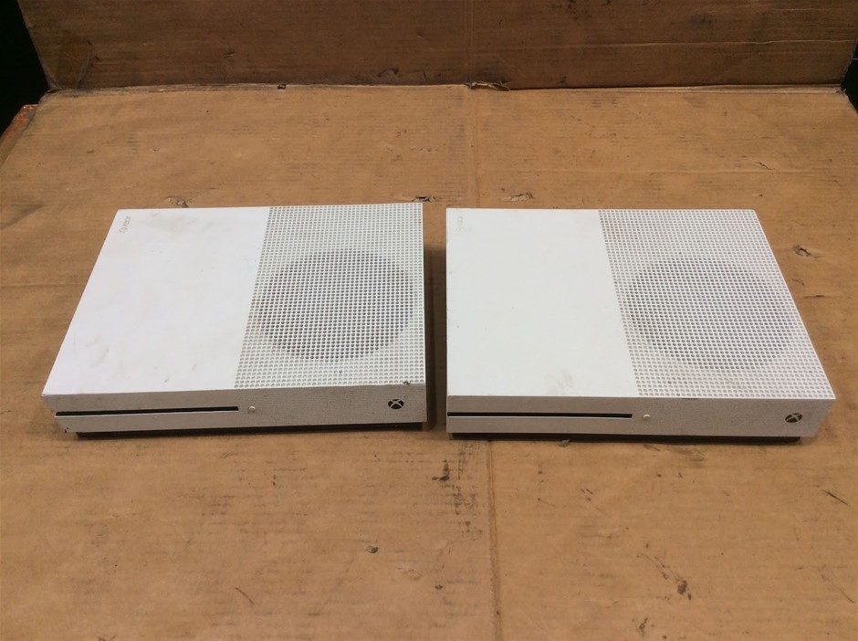 Microsoft Xbox One S Gaming Console (Lot of 2)