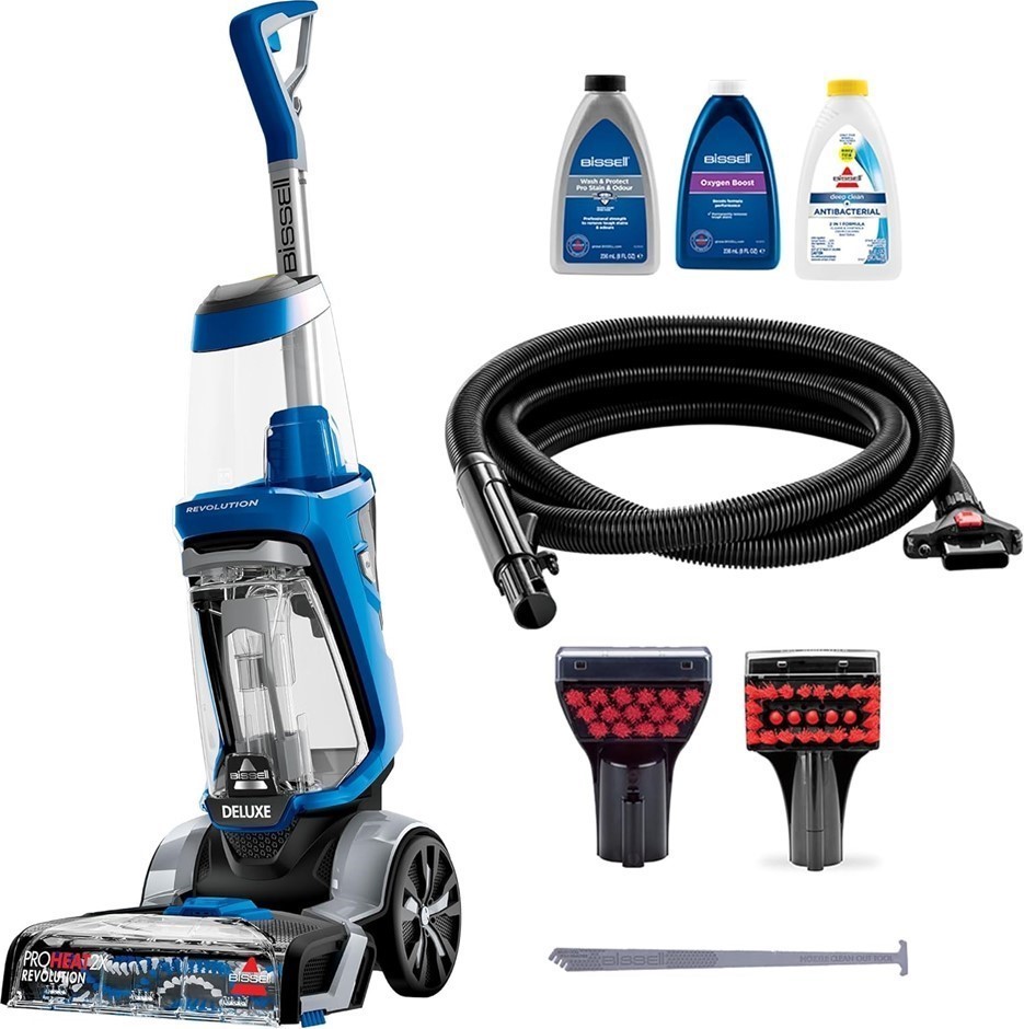 BISSELL ProHeat 2X Revolution Deluxe Carpet Cleaner 3637T, NEW TurboStrengt