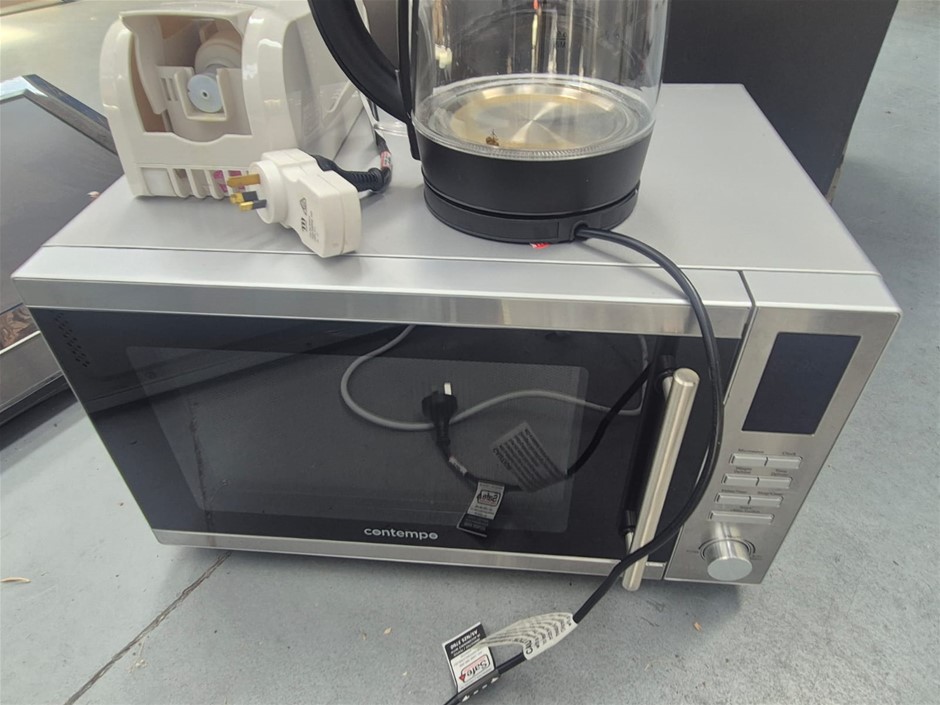 Micorwave, Kettle & Soap Dispenser