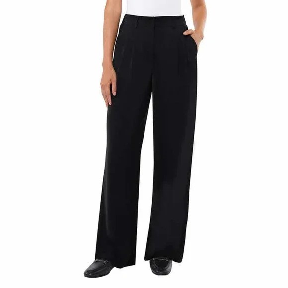 MATTY M Women's Essential Trouser, Size L, Black.