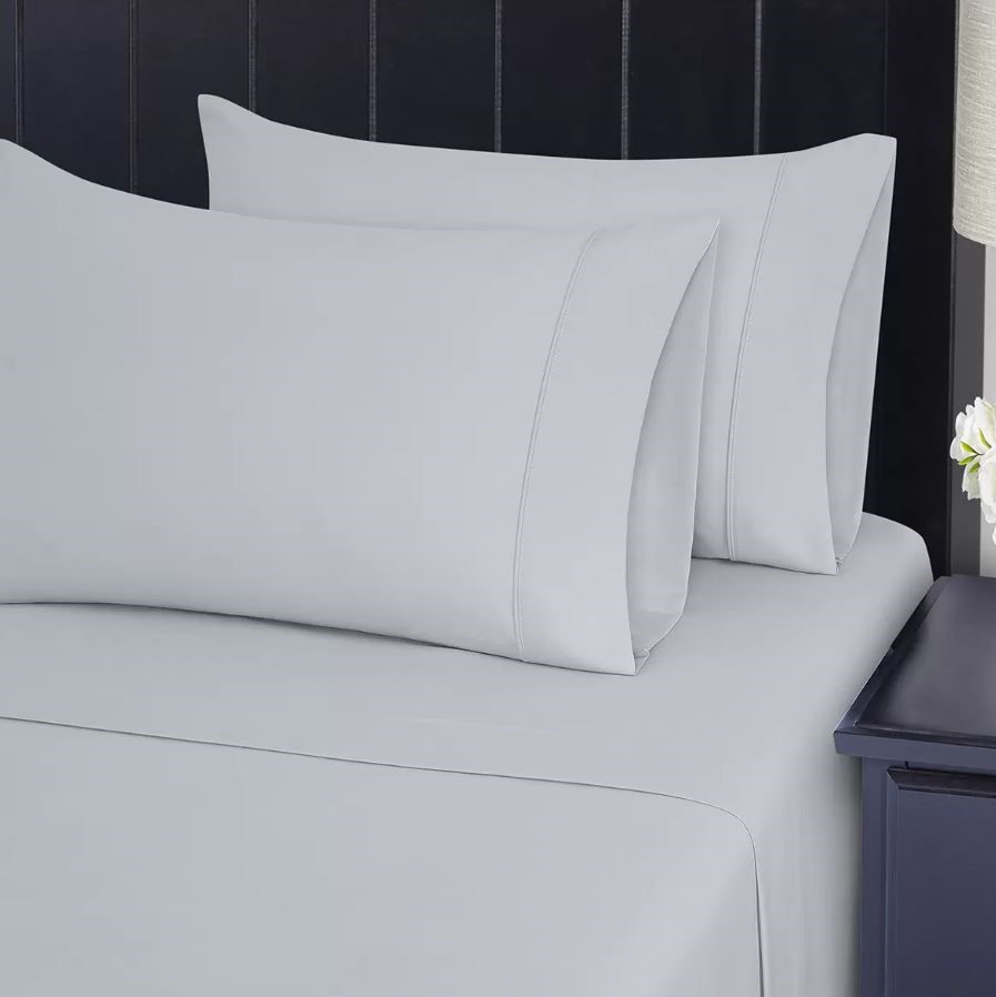 SOUTH POINT Home Fashions 6-Piece Sheet Set, Incl: 1 x Flat Sheet, 1 x Fitt