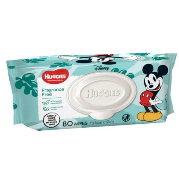 10 x HUGGIES Disney Fragrance-Free Wipes, 80 Wipes.
