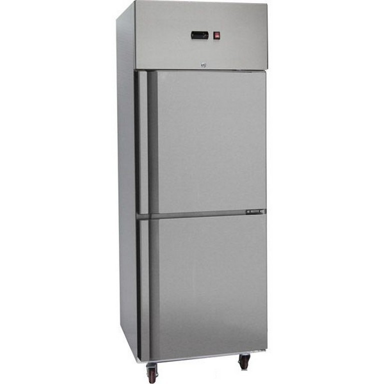 Two 1/2 Split Door Upright Freezer