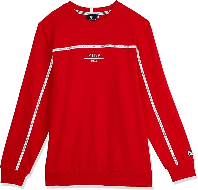 FILA Unisex Urban Crew, Size XL, 600 Red, WSW12571. RRP: $90. Buyers Note