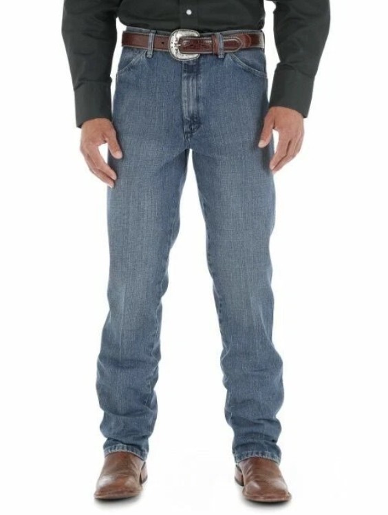 WRANGLER Men's Slim Cowboy Cut Jean, Size 31x36, Rough Stone, 936RST. Buye