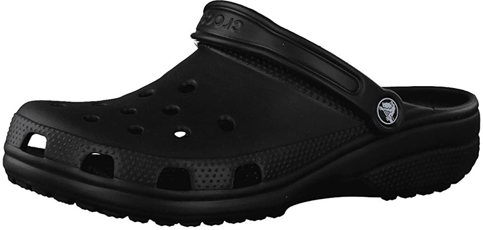 CROCS Unisex Adult's Classic Clog, Colour: Black, Size: Women's 11 US/Men's