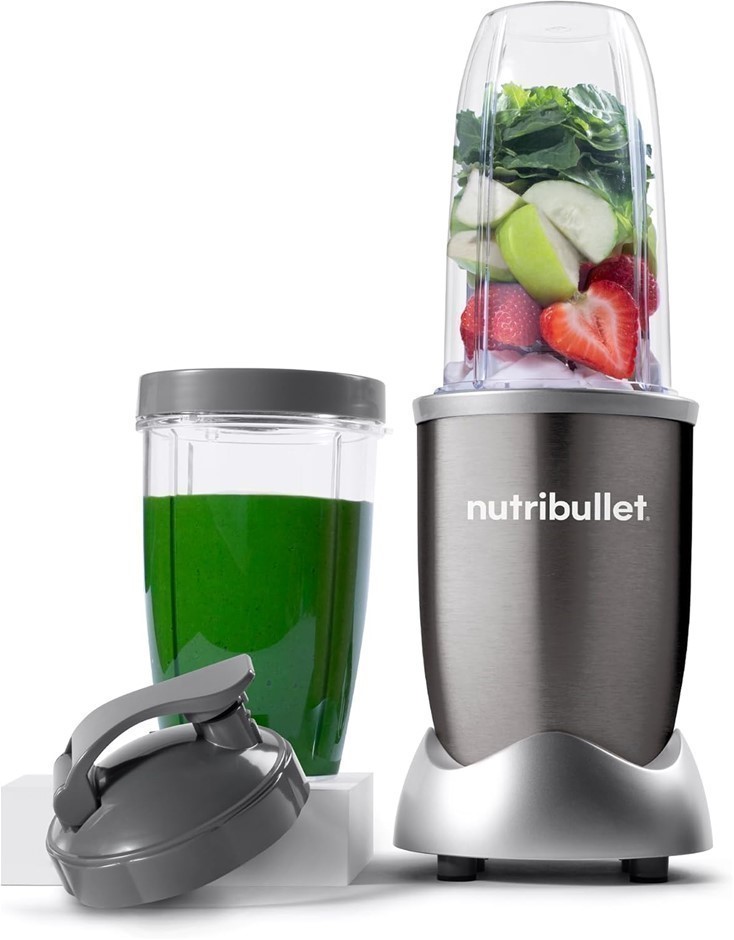 NUTRIBULLET 900 Series Essentials Set, High speed personal blender, Dark Gr