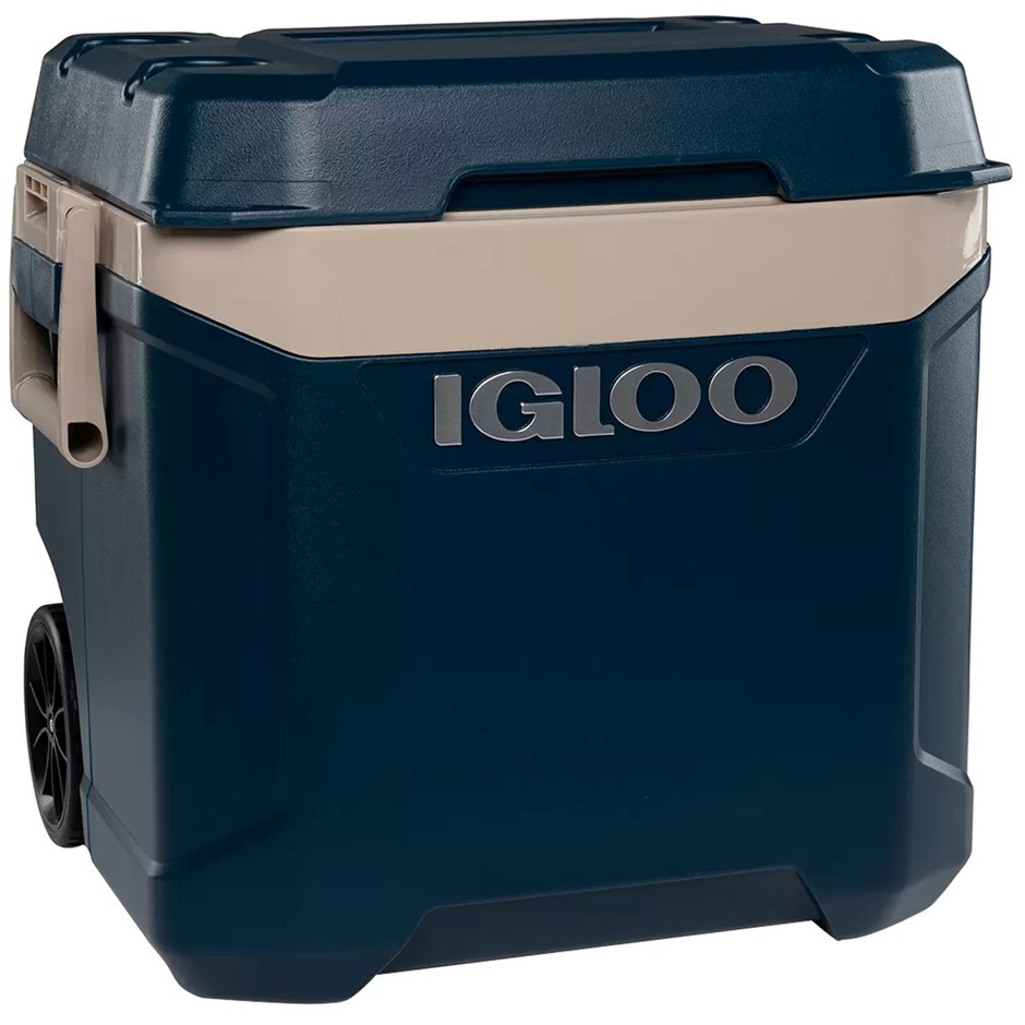 IGLOO MaxCold Latitude 62 Roller Cooler, 58L, 98 Cans, EPR#34526. NB: Used,