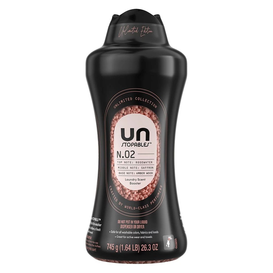 DOWNY Unstopables Laundry Scent Booster No.2, 745g. NB: Bottle dented/damag