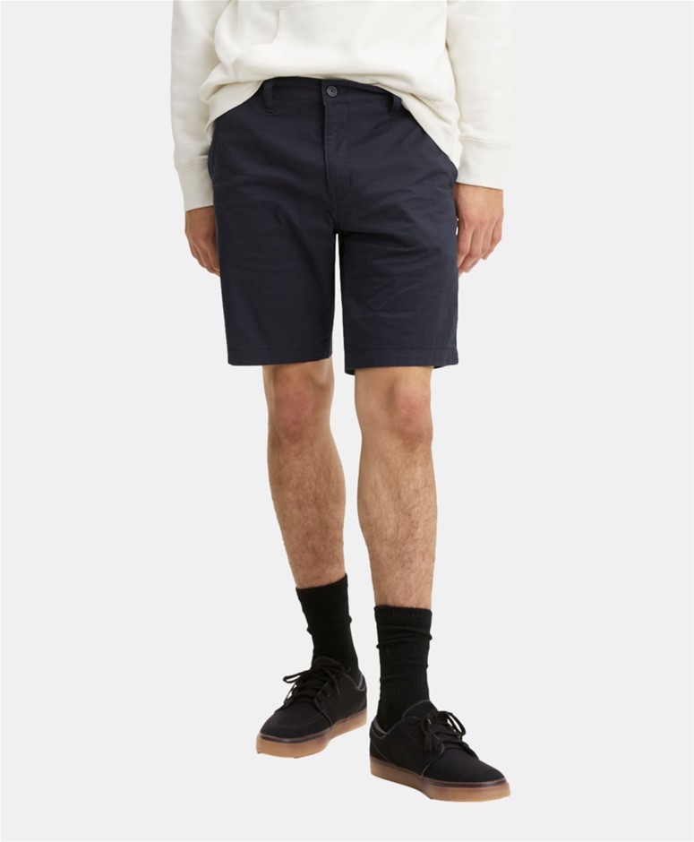 LEVI'S Men's XX Chino Shorts, Size 32, 98% Cotton, Navy Blue (0056), 85229.