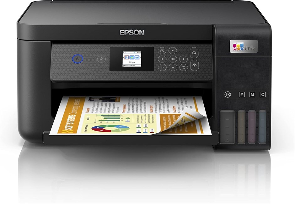 EPSON EcoTank ET-2850 A4 Colour Inket Multifunction Printer. NB: minor use