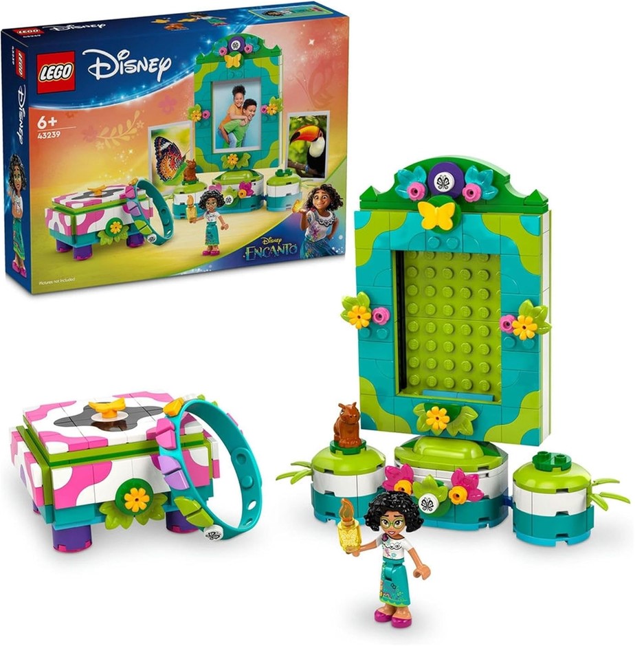 LEGO® Disney Encanto Mirabel’s Photo Frame and Jewellery Box 43239. NB: dam