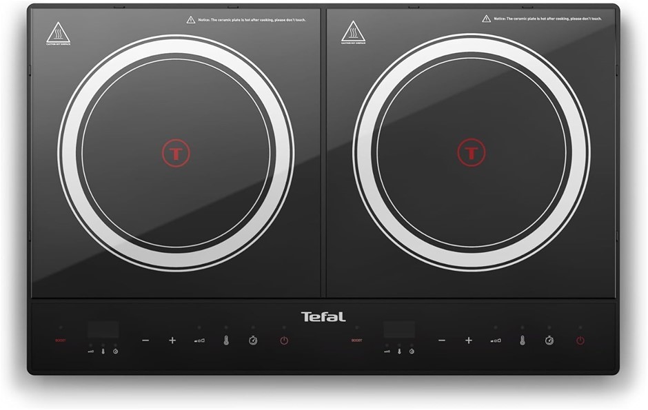 Tefal Dual Express Induction Hob IH9038, Automatic pan detection, Auto-off