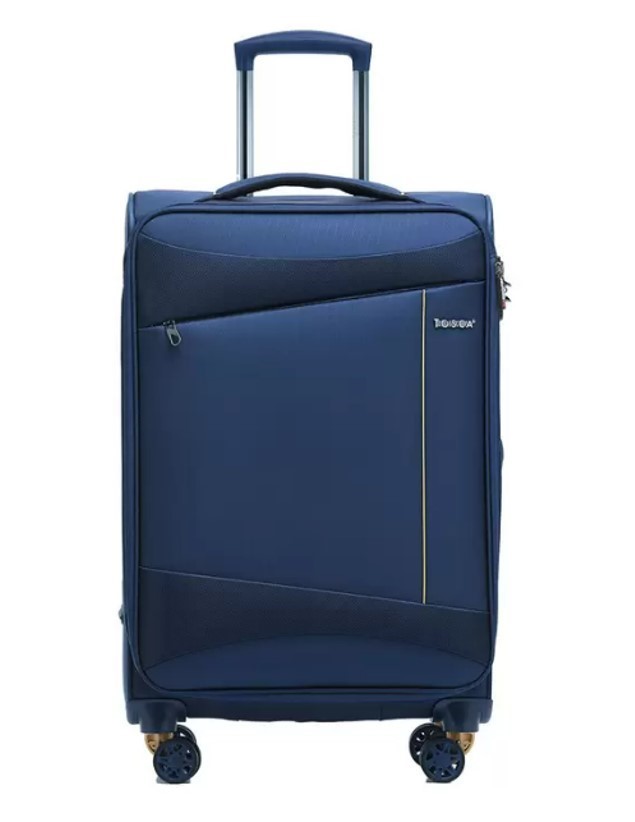 TOSCA Flight Softside Luggage Navy/Yellow, Small, 53cm Model TCA787-3. NB:
