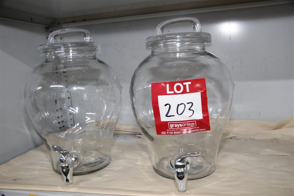 Glass Beverage Dispenser