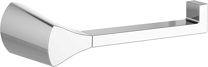 DELTA Faucet Zura Toilet Paper Holder, Chrome, Bathroom Accessories, 774500