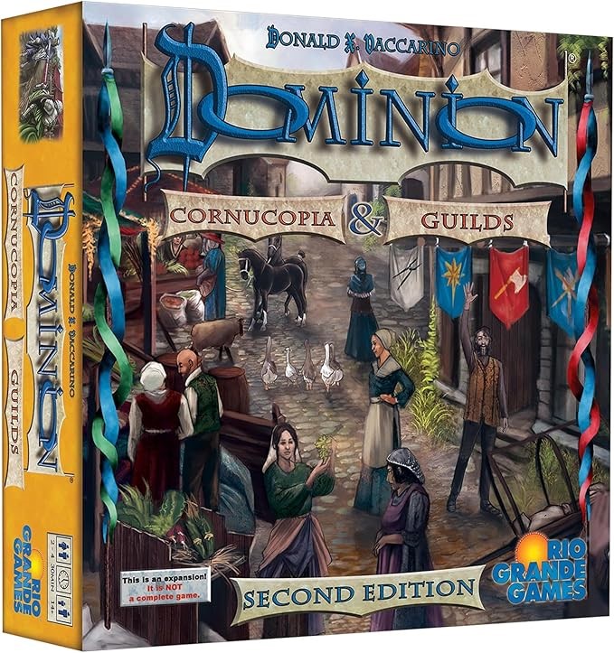 RIO GRANDE GAMES Dominion - Cornucopia & Guilds 2nd Edition