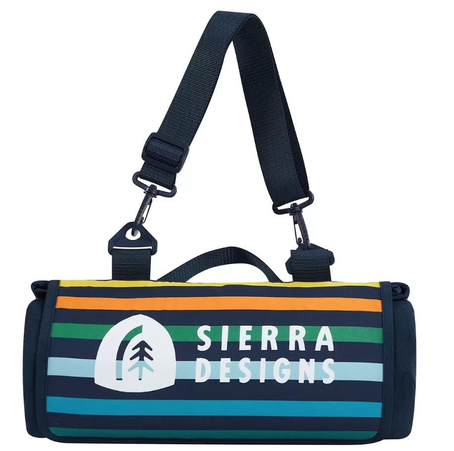 SIERRA DESIGNS Outdoor Blanket, 183cm x 183cm, Navy. NB: Not in original p