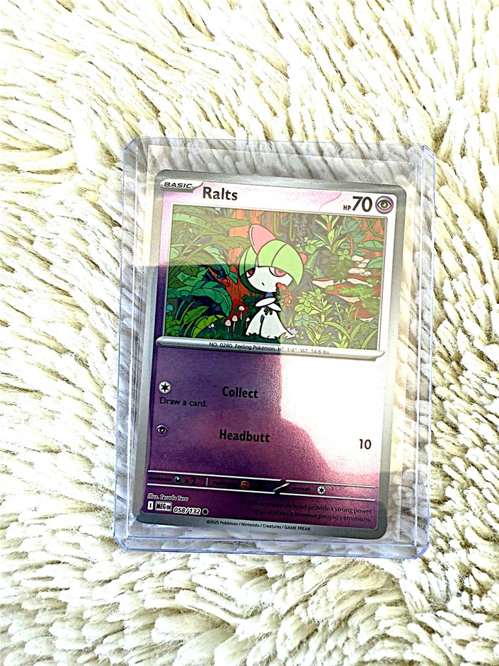 ralts 058/132 Reverse Holo English