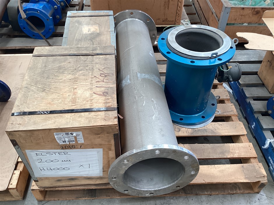 Assorted Piping and Flowmeters