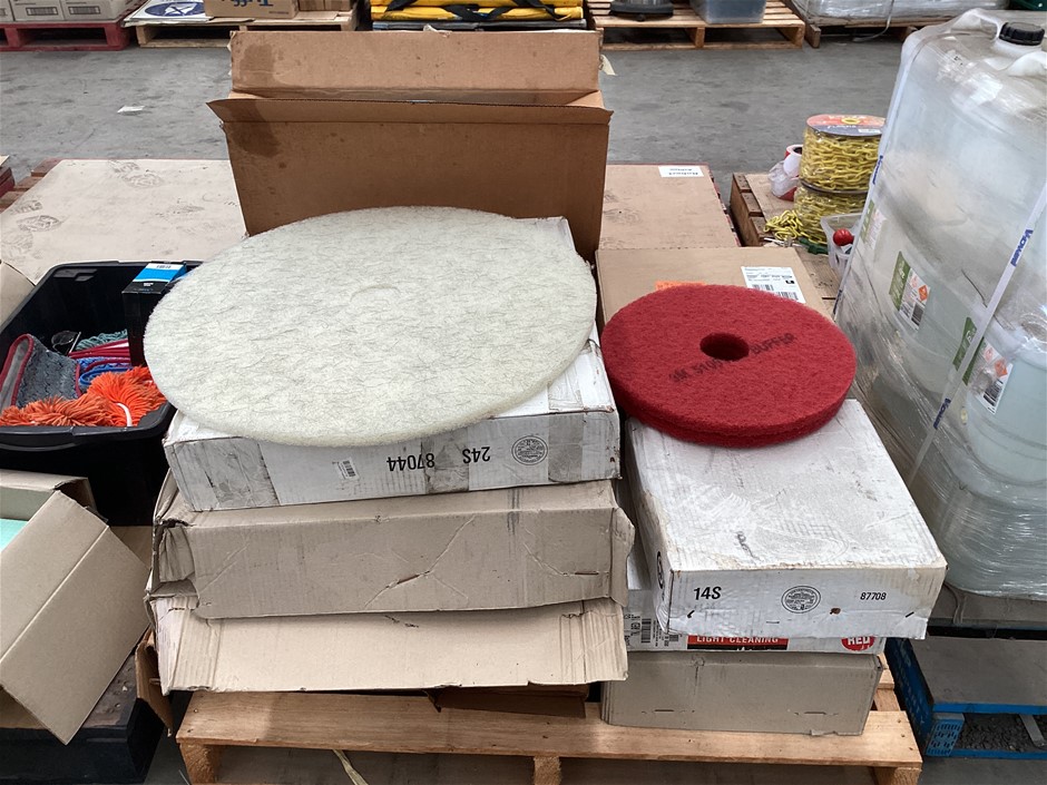 Floor Buffing Machine Brushes and Pads