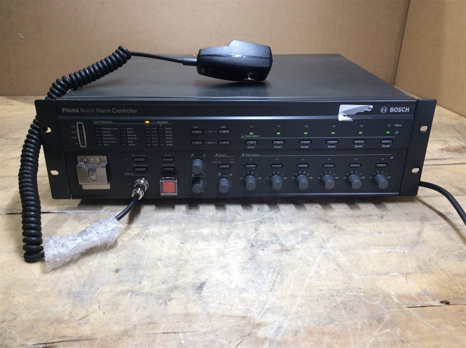 Bosch Plena Voice Alarm Controller Public Address System