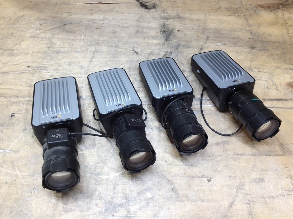 Axis Q1645 Barebone Network Camera (Lot of 4)