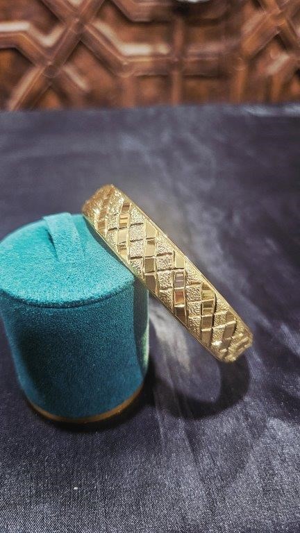 22K/ITALY Yellow Gold Filled Bracelet (stamped 22K/ITALY)