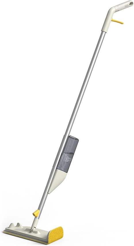 2 x JOSEPH JOSEPH CleanTech 2-in-1 Spray Mop With Washable Microfibre