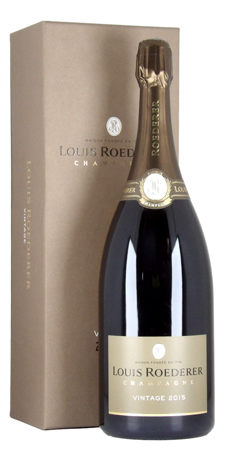 Roederer Vintage Brut Deluxe 2015 (1x 1.5L), France.