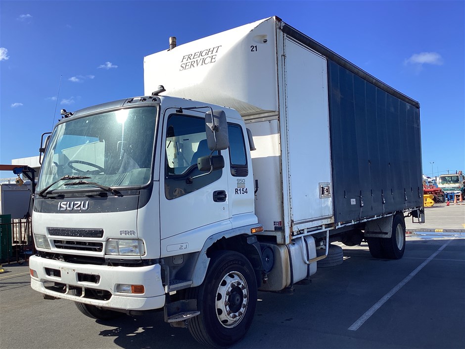 2007 Isuzu  FRR 4 x 2 Curtainsider Rigid Truck