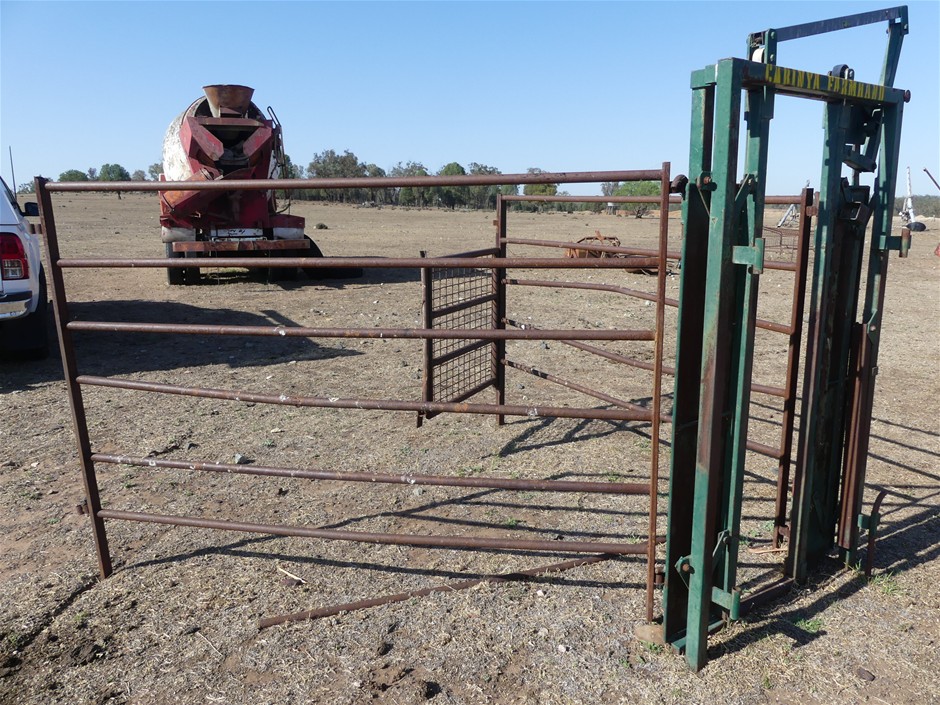 <B>Carinya Farmhand Cattle Crush</B>